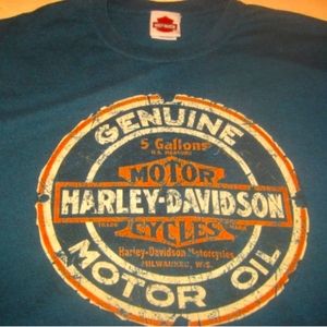 Harley Davidson T Shirt Laconia NH Men's 2XL Pretty Distressed